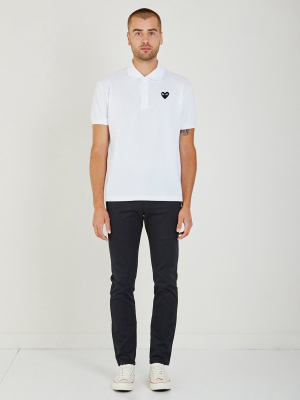 Black Heart Polo Shirt