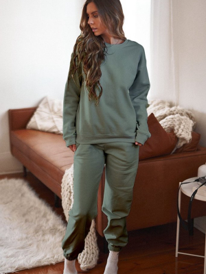 Luxe Sweatpants - Khaki