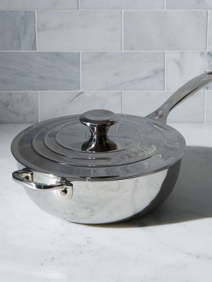 Le Creuset ® Signature 3.5 Qt. Stainless Steel Saucier With Lid