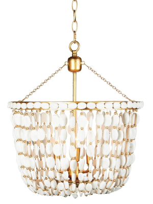 Sea Foam Chandelier