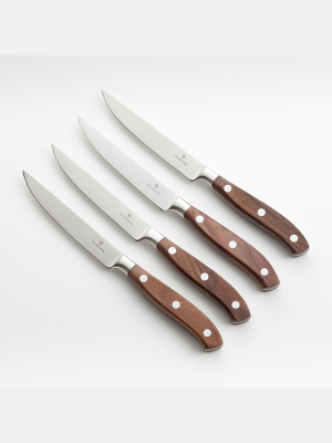 Victorinox Grand Maitre Wood 4-piece Steak Knife Set