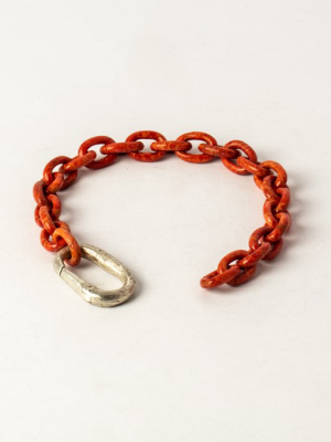 Infinity Chain Bracelet (extra Small Links, Roman Clip, C+ma)