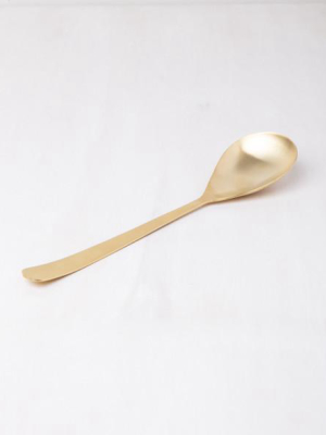 Brushed Serving Spoon