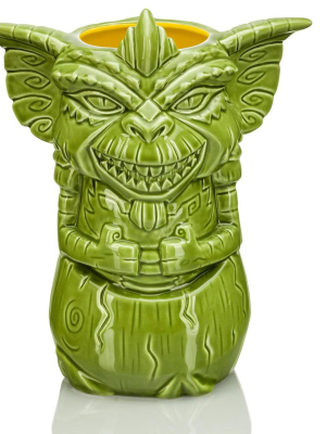 Beeline Creative Geeki Tikis Gremlins Stripe Mug | Ceramic Tiki Style Cup | Holds 23 Ounces