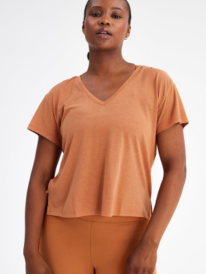 Ginger Eva V-neck Tee