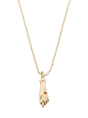 14k Figa (hand) Amulet Pendant Necklace