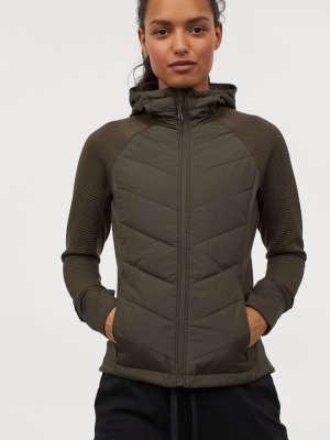 Padded Hooded Outdoor Jacket