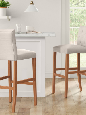 Brookline Tufted Barstool - Threshold™