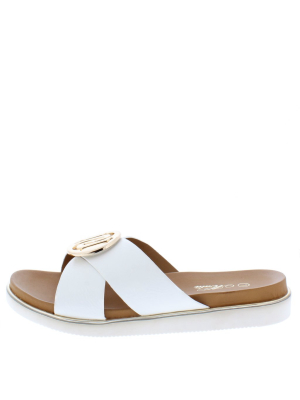 No Rules White Women's Sandal