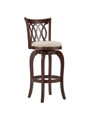 29" Parma Swivel Barstool - Inspire Q