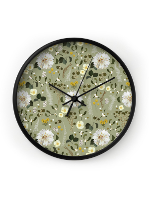 Iveta Abolina Ava Morning Wall Clock - Deny Designs