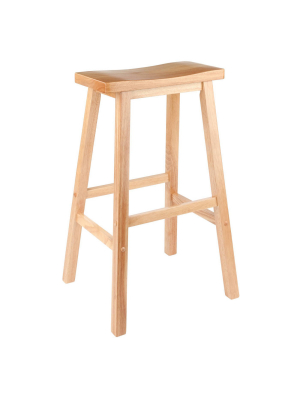 29" Satori Saddle Seat Barstool - Beech - Winsome