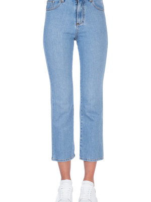 Msgm Cropped Jeans