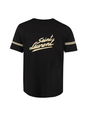 Saint Laurent 50s Signature Destroyed T-shirt