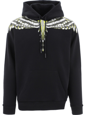 Marcelo Burlon County Of Milan Wings Printed Hoodie