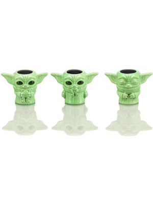 Geeki Tikis Star Wars Mandalorian The Child 2.5oz Mini Muglets Set Of 3