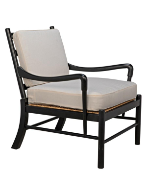 Kevin Chair, Hand Rubbed Black