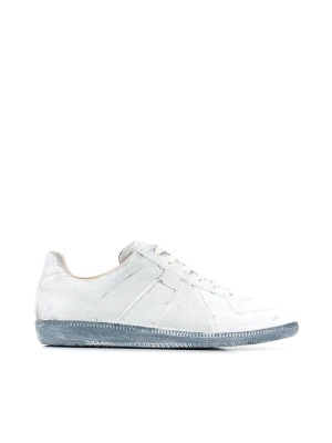 Maison Margiela Replica Suede Sneakers