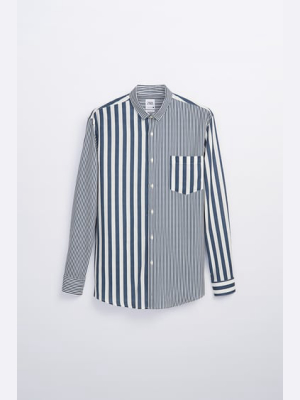 Top With Contrasting Stripes