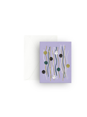 Mezzaluna Studio Greeting Card - Moon Over Water