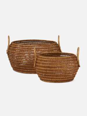 Aneta Baskets, Set Of 2