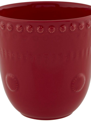 Bordallo Pinheiro Fantasy 5" Red Vase