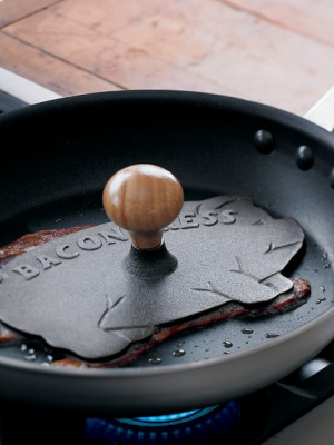 Cast-iron Bacon Press