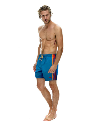 Men's 5 Stripe Flex Shorts - Sea