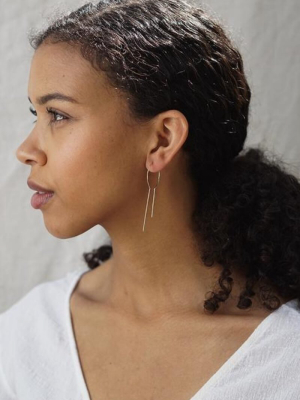 Baleen Latch Earrings