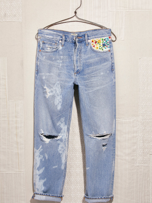 Gia High Rise Ankle Jeans