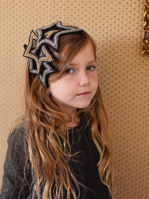 Project 6 Star Fan Headband - Gold