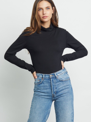 Rails Women's Ray Turtleneck - Black