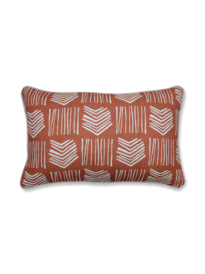 Whythe Throw Pillow Coral - Pillow Perfect