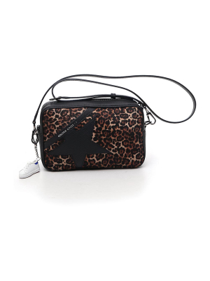 Golden Goose Deluxe Brand Star Patch Printed Shoulder Bag