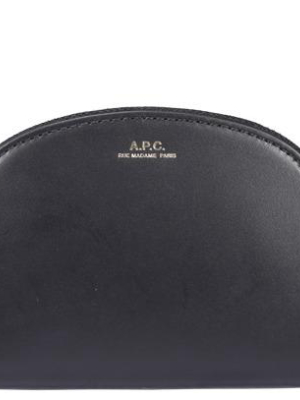 A.p.c. Demi Lune Compact Wallet