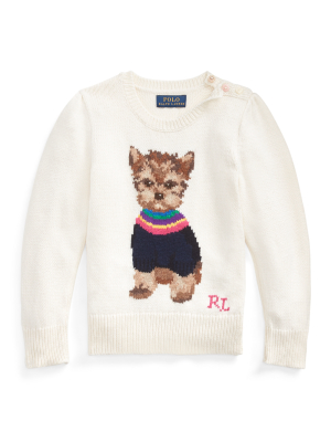 Dog Cotton-blend Sweater