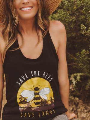 Vintage Save The Bees Racerback Tank