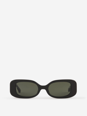 Linda Farrow Lola Rectangular Sunglasses