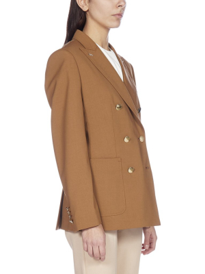 Max Mara Double Breasted Tailored Blazer