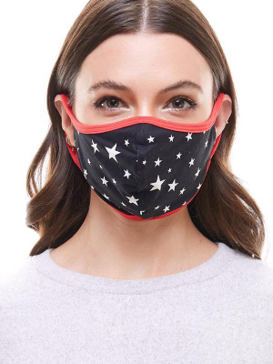 Double Layered Printed Cloth Reusable Face Masks