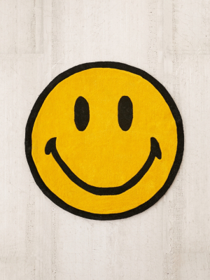 Chinatown Market X Smiley Uo Exclusive Smiley Plush Rug