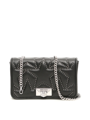 Jimmy Choo Helia Studded Clutch Bag