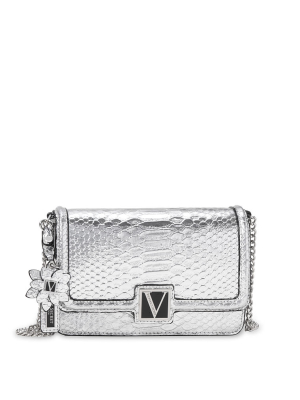 The Victoria Mini Shoulder Bag In V-quilt