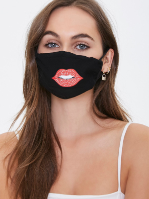 Lip Graphic Face Mask