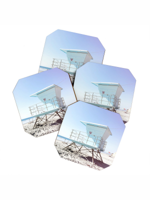 Bree Madden Beach Dayz Coaster Set - Deny Designs