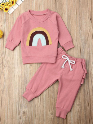 Rainbow Long Sleeve Set