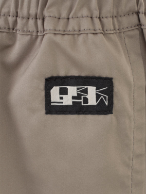 Rick Owens Drkshdw Logo Patch Knee-length Shorts