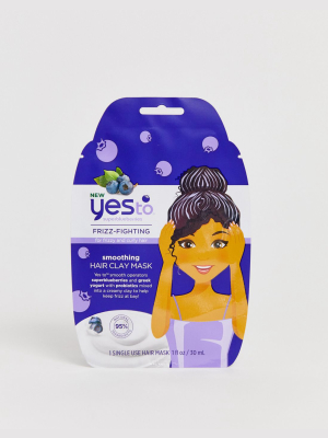 Yes To Superblueberries Smoothing Clay Hair Mask Single Use