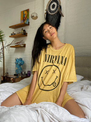 Nirvana Destroyed T-shirt Dress