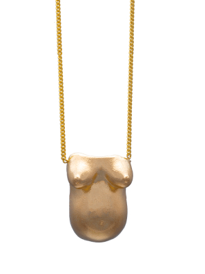 Gold Tiny Pregnant Necklace